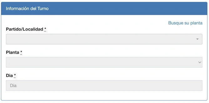 PEDIR TURNO VTV Mercedes PASO 4
